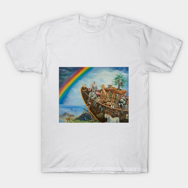 The Promise, Noah's Ark T-Shirt by sonia finch